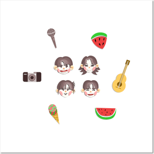 Fanart twinkling watermelon ver 2 Posters and Art